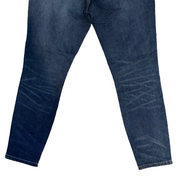 Kut From the Kloth Boyfriend Jeans Womens 8 26 Dark Wash Zipper Pockets Logo - Picture 7 of 8